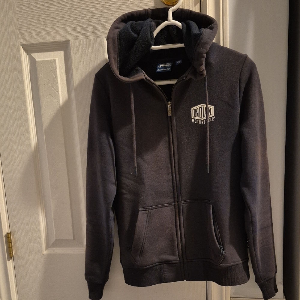 Indian Motorcycle Navy Blue Hoodie